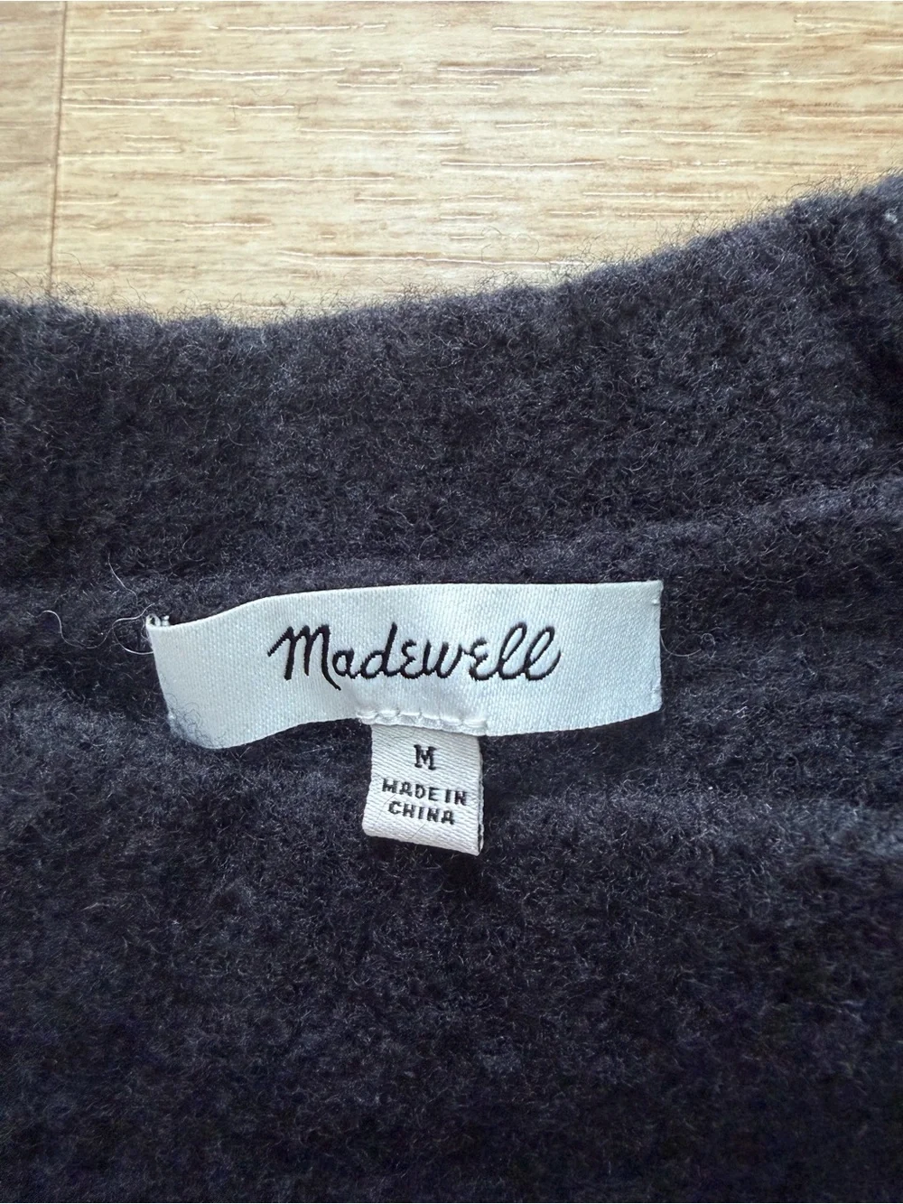 Madewell Men’s Bouclé Crewneck Sweater‎ Size M